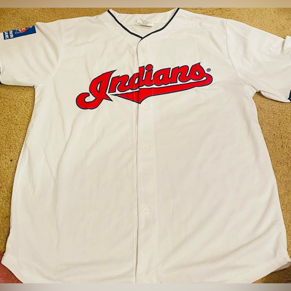 Cleveland Indians Gomes #10 White Jersey